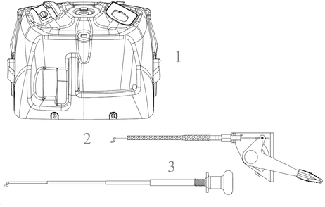 Dash-Upper Diagram and Parts List for 679-46 (13AJ77KT345)(2020) Yard Machines Lawn Tractor